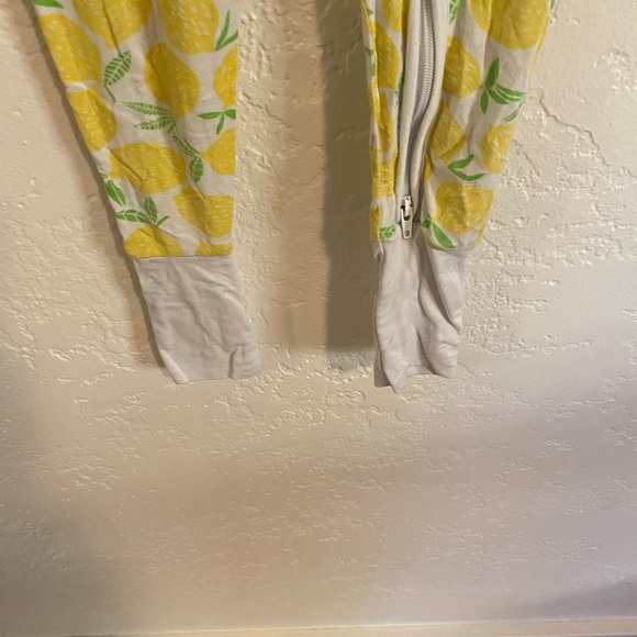 Little Sleepies Covertible Zipper Lemon Pajama. (18-24 Months) - Picture 3 of 11